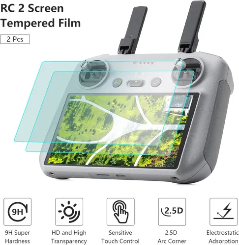 Vista 6 de FPVtosky Controlador RC 2 más kit de protector para DJI Mini 5 Pro/Mini 4 Pro/Flip/Air 3, kit incluye cubierta de parasol RC 2, cordón RC 2