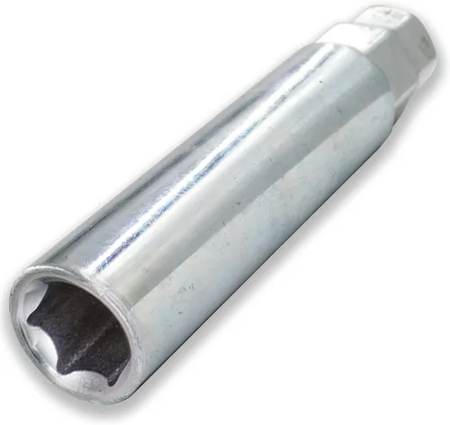 Vista 8 de Wheel Accessories Parts Llave adaptadora de tuercas de llanta de 3.90 pulgadas de largo, acabado de zinc brillante, llave hexagonal de 3/4 pulgadas