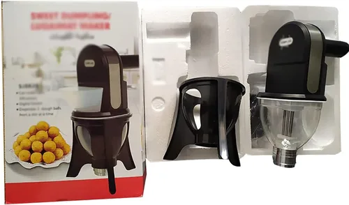 Vista 4 de Albóndiga automática que forma la máquina, fabricación de bolas de pescado de bola de arroz glutinosa, pequeña máquina automática de albóndigas