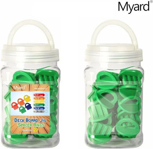 Vista 5 de Myard - Accesorios para macetas de madera maciza, DJS6.4 20pk