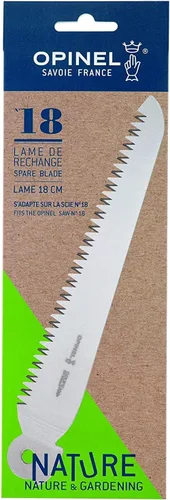Vista 16 de Opinel Sierra plegable - Sierra plegable de acero al carbono para jardinería y campamento con mango de madera de haya