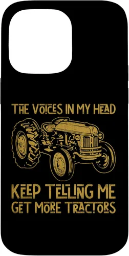 Vista 20 de Funda para iPhone SE (2020) / 7 / 8 The Voices In My Head Keep Telling Me Get More Tractores