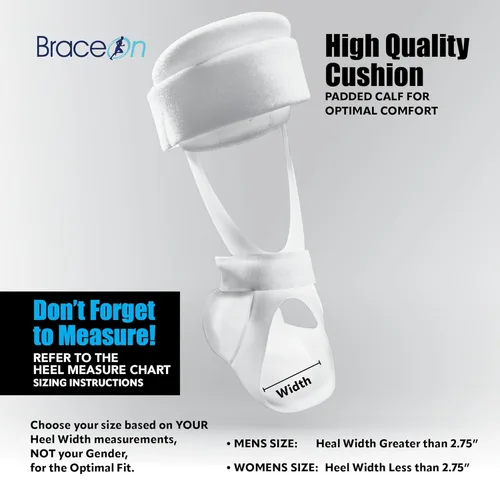 Vista 4 de Sueco Deluxe AFO Drop Foot Estabilizador Brace