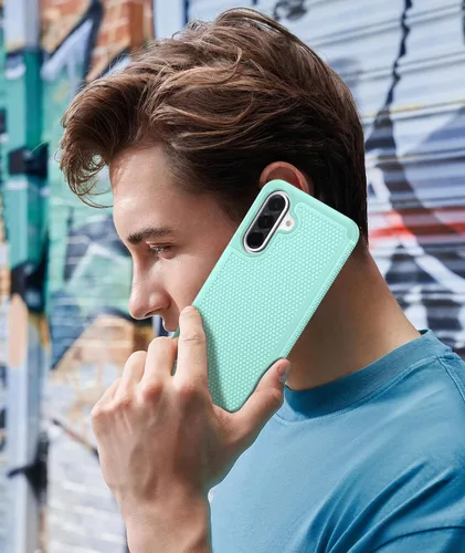 Vista 611 de FNTCASE Funda para iPhone 17 Pro: Fundas delgadas translúcidas de color azul claro compatibles con MagSafe, protección completa de la cámara