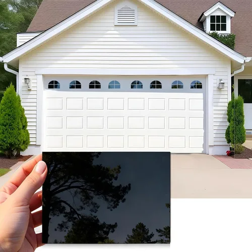 32 hojas de paneles magnéticos de ventanas para 2 puertas de garaje de automóvil, decoración vintage, tamaño 6.14 x 4 pulgadas