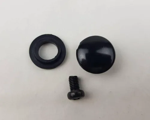 Vista 2 de Hardware de Soporte de Ventana Trasera de Aluminio, Pernos, Tuercas, Tornillos, Pestillo de Cierre de Ventana de Cabina para 1987 - 1995 1988 1989