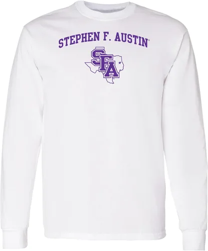 Vista 73 de NCAA oficial de College – University Team Color Arco Logo Manga Larga