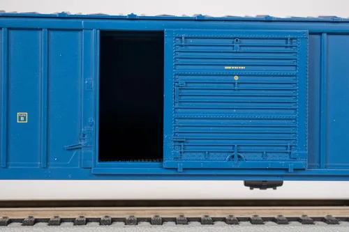Vista 4 de Bachmann Hobby Train Freight Cars, azul prototípico