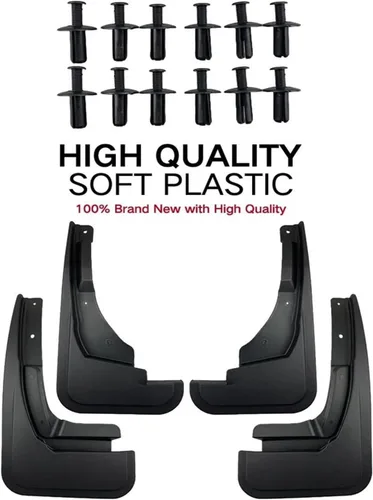 Vista 8 de Car Exterior for Maverick XL XLT for Lariat 2022 2023 Mudguards Mud Flaps Splash Guards Front Rear Wheels Fender Car Accessories