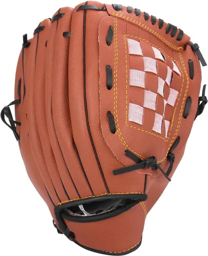 Guantes de béisbol y sóftbol – Lanzamiento con mano derecha de 10.5 pulgadas para niños, jóvenes y adultos, guante de béisbol fácil de romper