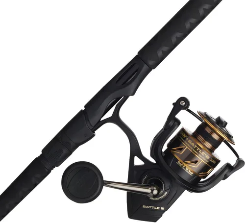 Vista 12 de Penn Battle IV - Carrete giratorio y caña de pescar