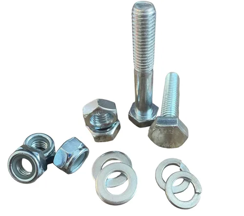 Vista 5 de M&M Fasteners - Juego surtido de 5,435 piezas de tornillos hexagonales de clase 10.9, tuerca hexagonal, tuerca de bloqueo de nailon, cerradura