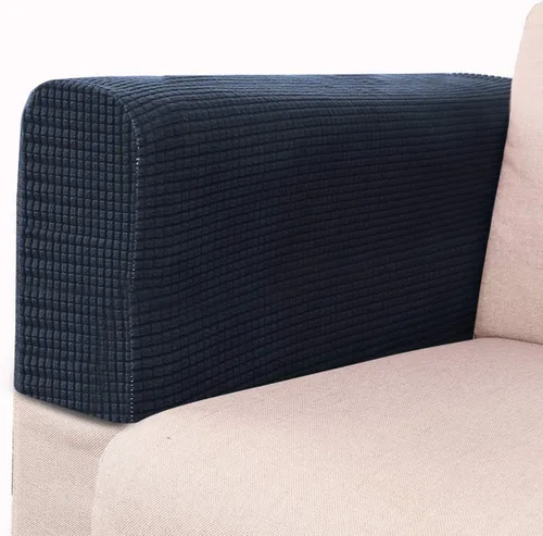 Vista 68 de BESPORTBLE Funda elástica universal para reposabrazos de sofá, 2 protectores de brazo de silla, toallas laterales elásticas para sillón reclinable