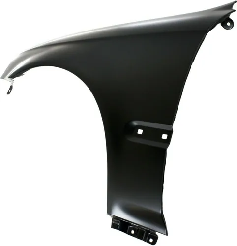 Vista 2 de Cuarto de panel delantero izquierdo lado del conductor de acero imprimado con orificios de moldeo para Honda para Civic CX/DX/EX/ HX/LX/Si 99-00 1pc