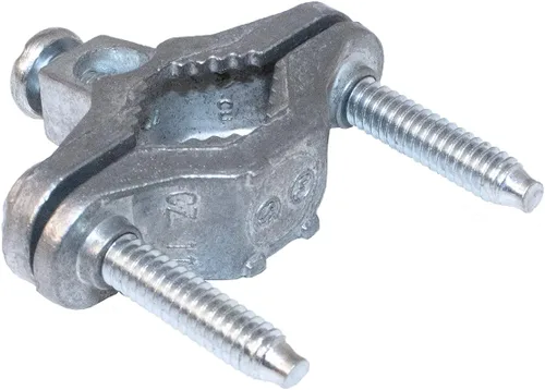 Vista 2 de Sigma Engineered Solutions ProConnex 49160 Abrazadera de tierra de zinc de 1/2 a 1 pulgada, 1 paquete