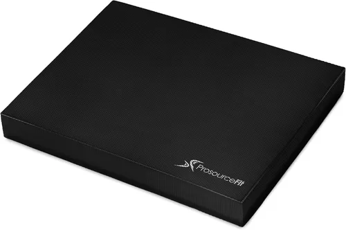 Vista 12 de ProsourceFit Almohadilla de equilibrio de ejercicio, alfombrilla de espuma acolchada antideslizante y rodillera para entrenamiento de fitness