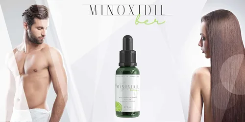 Vista 2 de Tratamiento para el crecimiento del cabello y la barba más gruesa - 5% de minoxidil con concentrado de bergamota (MINOXIDILBER)