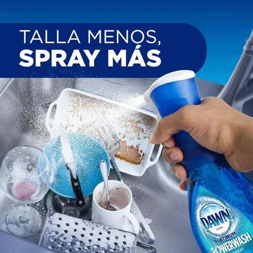 Vista 65 de Dawn Platinum Powerwash - Spray para platos, jabón para platos, aroma a manzana, 16 onzas
