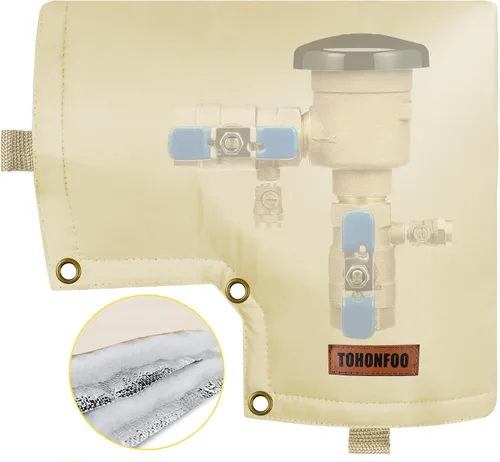 Vista 9 de Bolsa Aislante (5F) – Cubierta de Válvula Rompedora de Vacío por Presión – Bomba de Pozo de Agua de Invierno y Cubierta de Válvula de Rociador