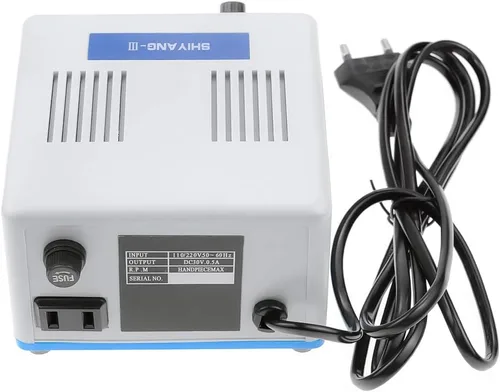 Vista 8 de Dtech 'Mango Micro Motor para Laboratorio, Joyería, Cerámica, Silicona, Trabajo en Vidrio, Talla en Madera, Artículos de Arte, Azul