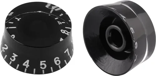 Vista 9 de Rubatone Perillas de guitarra de control de velocidad, pomos de tono de volumn pomos para sombrero superior para Les Paul LP SG ES estilo guitarra