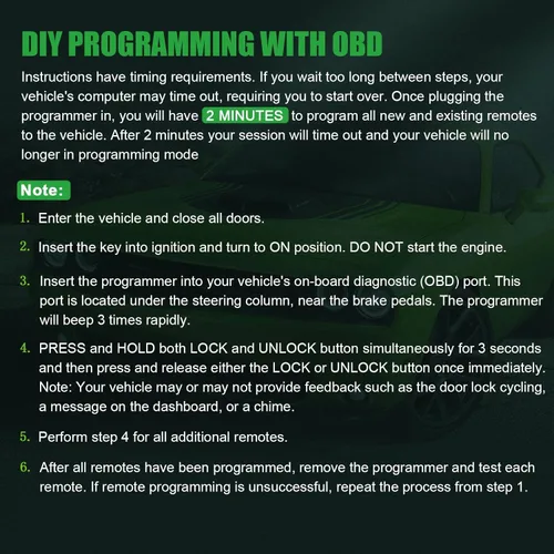Vista 6 de SCITOO Llave remota con programador OBD herramienta de emparejamiento DIY para 2008-2012 para Chrysler 300 para Dodge Challenger para Dodge Charger