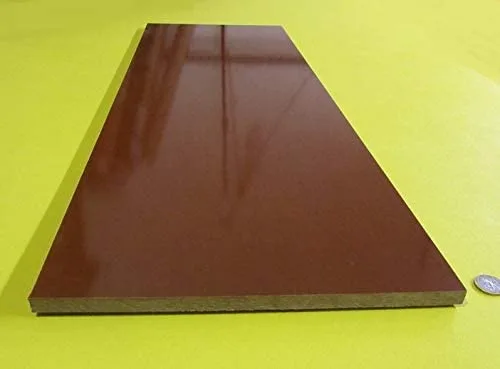 Micarta Canvas CE - Hojas fenólicas de 0.500" (1/2") de grosor x 12" x 24"