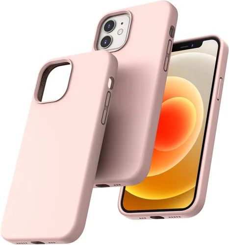 Vista 16 de TOCOL - Funda 5 en 1 para iPhone 11, con 2 protectores de pantalla + 2 protectores de lente de cámara, funda delgada de silicona líquida a prueba