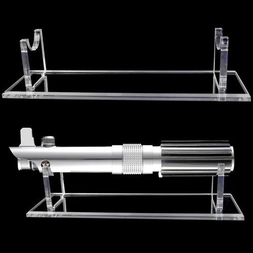 Vista 2 de Soporte de sable de luz WANLIAN, soporte de espada de acrílico de escritorio, soporte de sable de luz fijo, soporte de exhibición decorativo