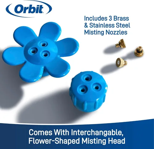 Vista 4 de Orbit 10360 Flex Cobra Spray Mister para Enfriamiento (2-PAck Portable Mist Stand)