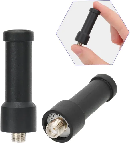 Vista 6 de BaoFeng Mini antena corta Walkie Talkie SMA- Hembra UHF 400-470MHz Antena de largo alcance de alta ganancia para Baofeng BF-888S, UV-5R, UV-82