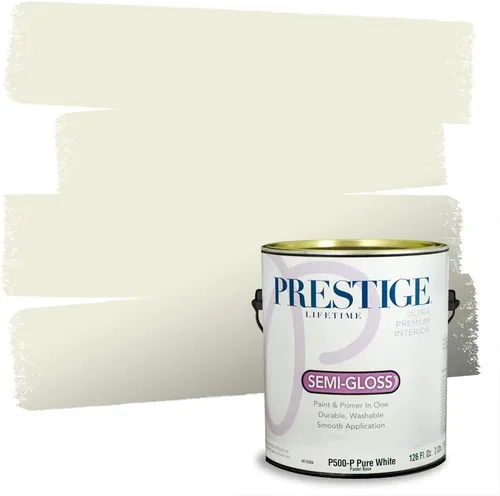 Vista 213 de PRESTIGE Paints - Pintura exterior e imprimación en uno, 1 galón, satinado, verde Bayou