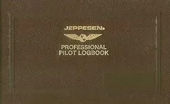 Jeppesen Cuaderno de registro piloto profesional