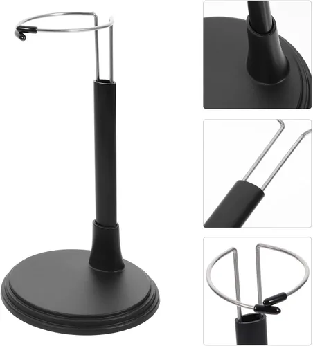 Vista 6 de Toddmomy Soporte de exhibición para muñecas, modelo de maniquí, ajustable, marco de soporte, figuras, estante de exhibición, soporte de muñeca