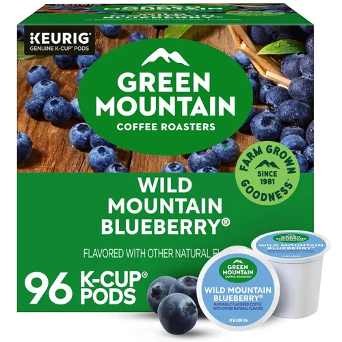 Vista 40 de Green Mountain Coffee Roasters, Café Wild Mountain Blueberry, 3.3 onzas