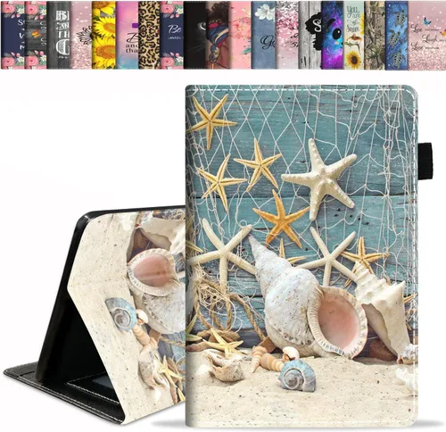 Vista 8 de Funda para tablet Fire HD 10/Fire HD 10 Plus de 10.1 pulgadas (11ª generación, lanzada en 2021) – Funda de piel sintética de alta calidad