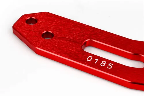 Vista 5 de MBROS Gancho de remolque, juego de ojos de remolque de automóvil, aleación de aluminio universal, gancho de remolque trasero, gancho de remolque