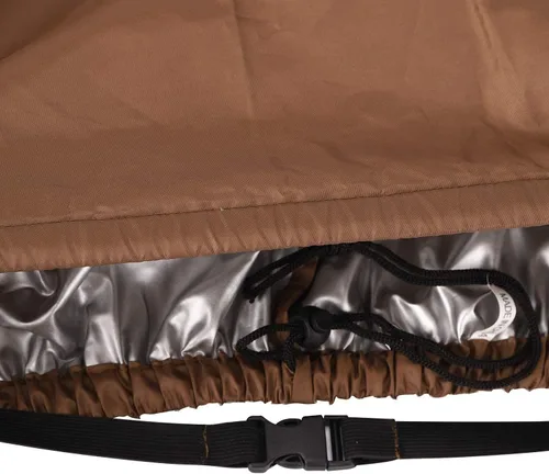 Vista 4 de Fundas de chimenea impermeables, funda protectora para calentador de fuego, fundas de chimenea de patio al aire libre, funda duradera para chimeneas