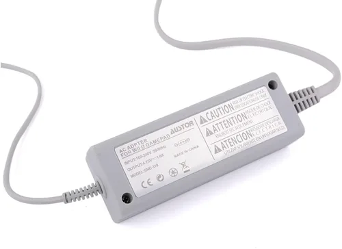 Vista 4 de AUSTOR Gamepad Charger AC Adapter Wall Power Charger for Nintendo Wii U Gamepad