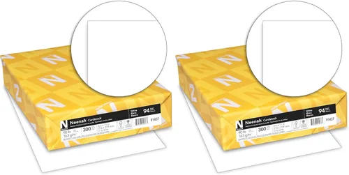 Vista 7 de Neenah Papel para Tarjetas Index, 8.5" x 11", 90 lb./163 gsm, blanco, 300 hojas, ligero, 94 de brillo - ¡HOJAS EXTRA, MÁS VALOR! (91437)