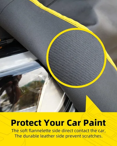 Vista 4 de 3 fundas de guardabarros para mecánicos, 25 imanes fuertes, alfombrillas protectoras de cuero de microfibra para guardabarros de automóvil, tamaño M