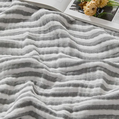 Vista 33 de EMME - Mantas de muselina 100 % algodón, para bebé, de 47 pulgadas x 47 pulgadas, de 6 capas, suave y ligera, de gasa transpirable, para todas