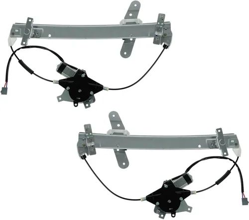 Vista 26 de TRQ Conjunto de motor y regulador de elevalunas eléctrico delantero compatible con Honda Accord 2018-2020