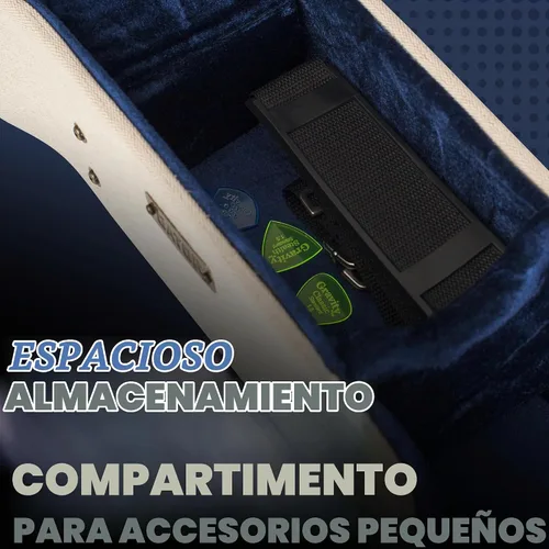Vista 4 de Gator Cases Journeyman Series Deluxe - Funda de madera para guitarras acústicas (GW-JM-DREAD)