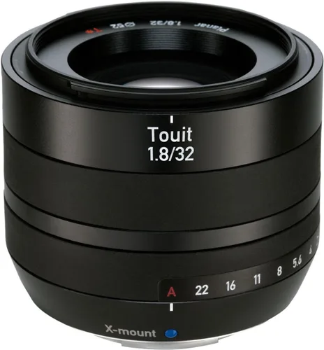 ZEISS Touit 1.8/32 - Lente de cámara para cámaras Fujifilm X-Mount sin espejo, color negro