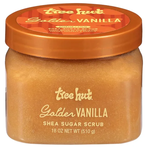 Vista 18 de Tree Hut Shea Sugar Scrub, Exfoliating & Hydrating Body Scrub with Shea Butter & Essential Oils, Smooth & Soften Skin, 18 oz