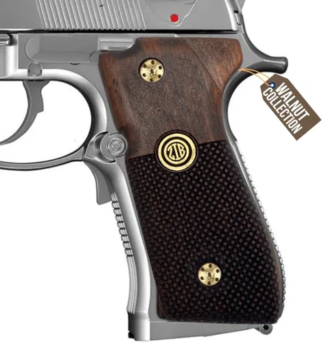 Vista 28 de para Beretta 92 y Serie M9 – Empuñaduras de pistola de madera personalizadas, accesorios compatibles con 92FS, 92F, 92A1, M9A1, 96, Centurion