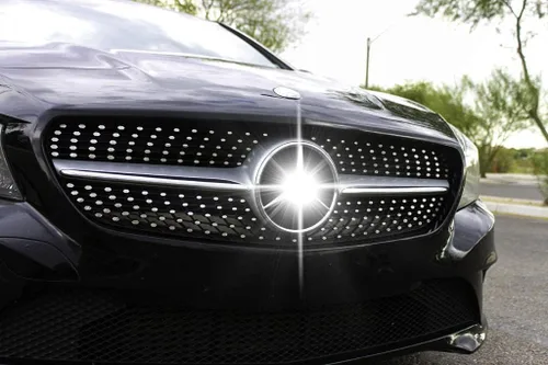 Vista 6 de Calcomanías para rejilla de Mercedes Benz Clase A Clase E CLA C300 GLC SLC S550 GT