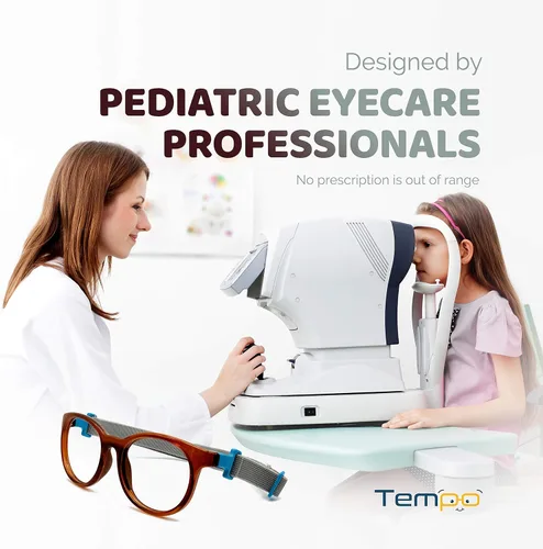 Vista 7 de Tempo Gafas irrompibles para niños - Gafas de moda flexibles para niños - 3011