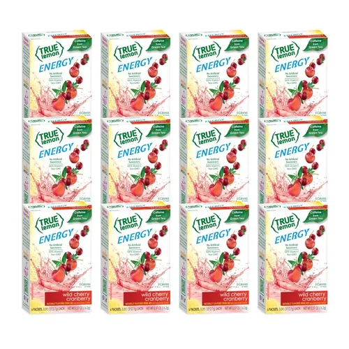 Vista 13 de TRUE CITRUS - Granada de mora silvestre (paquete de 12) - Mezcla de polvo de bebida energética - Bebidas energéticas sin azúcar